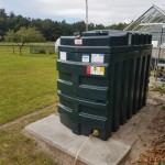 Old Single Skin Tank Replacement at Ladybank Fife